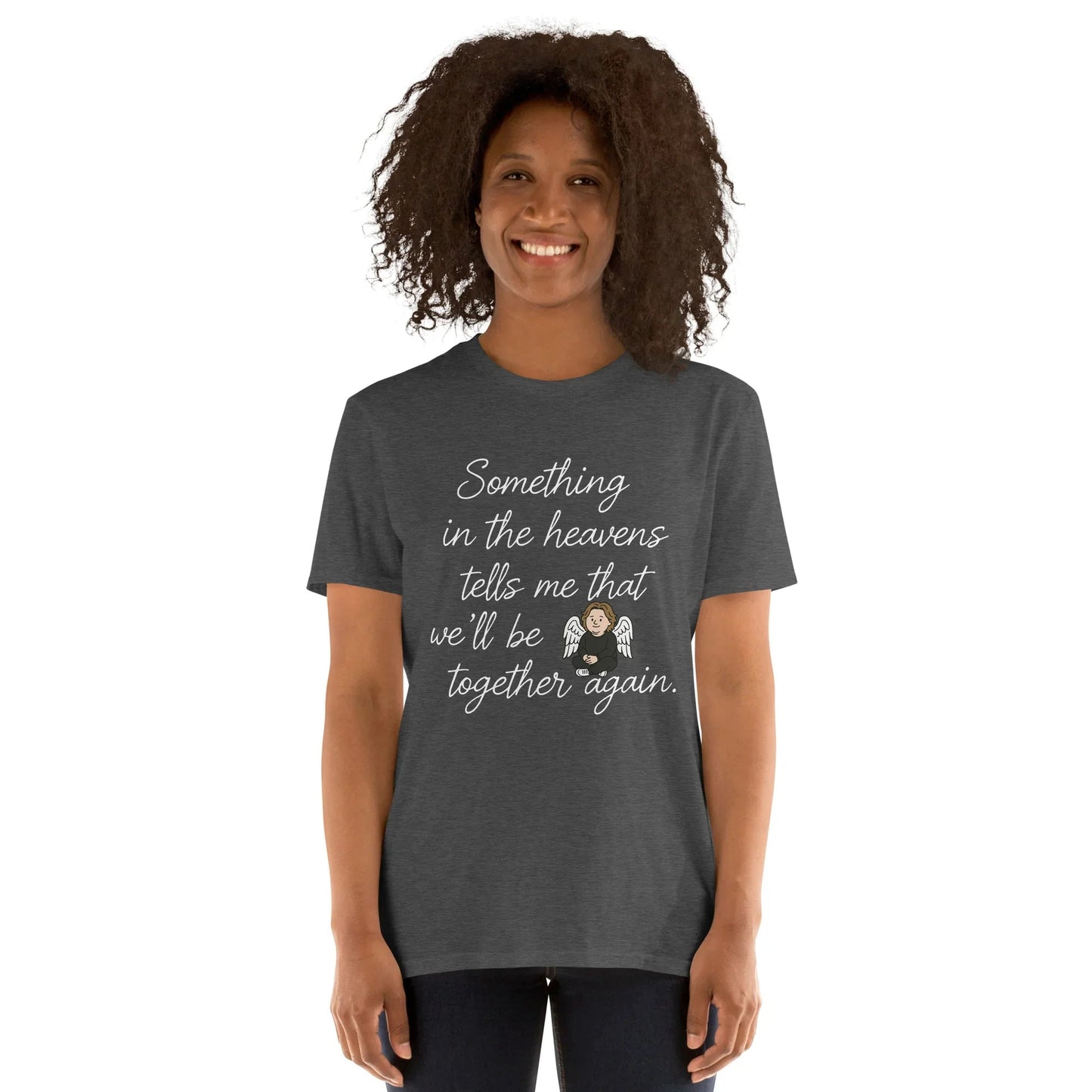 Lewis Capaldi "Something In The Heavens" Lyric T-Shirt - Black Unisex Tee T-shirt Alcyone213k