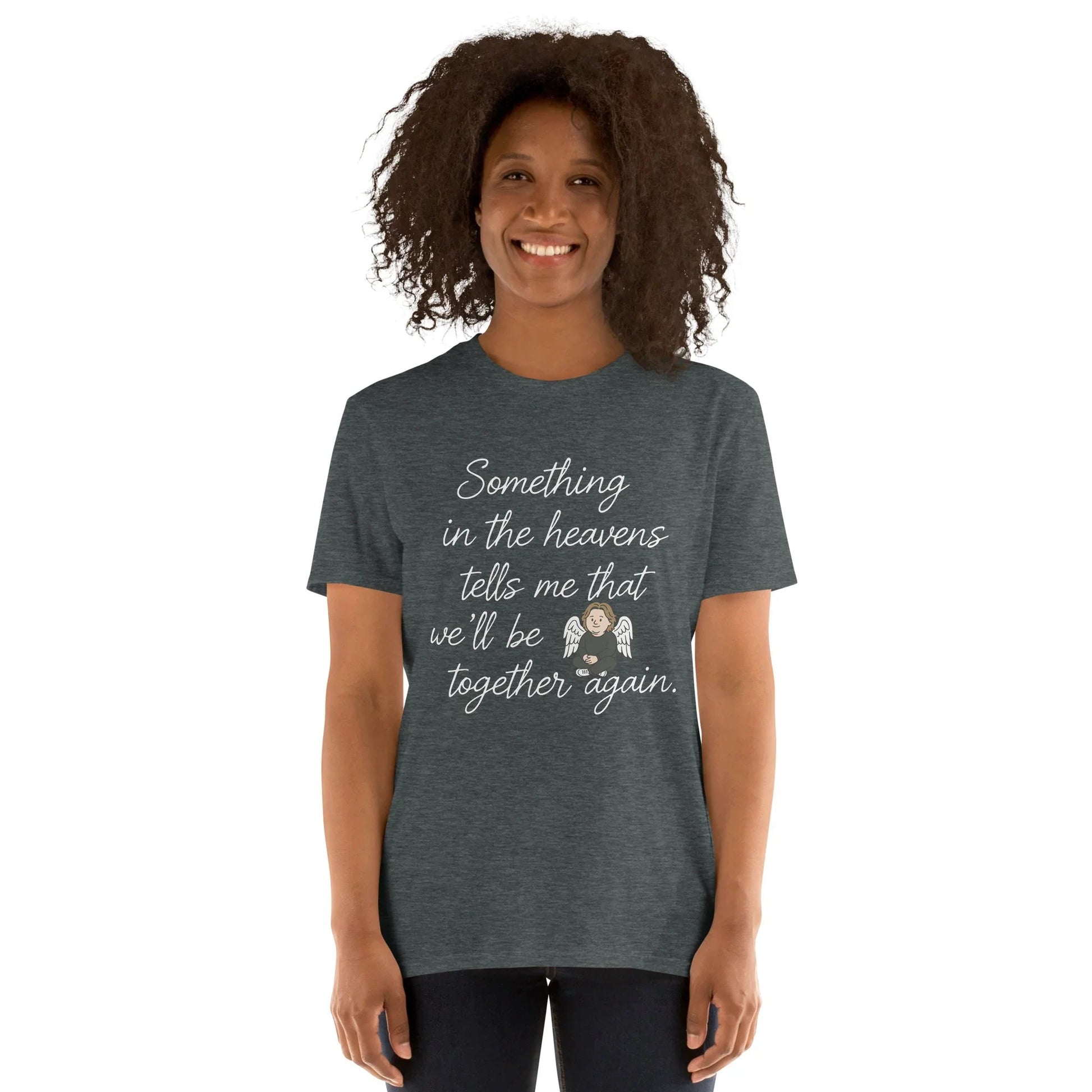 Lewis Capaldi "Something In The Heavens" Lyric T-Shirt - Black Unisex Tee T-shirt Alcyone213k