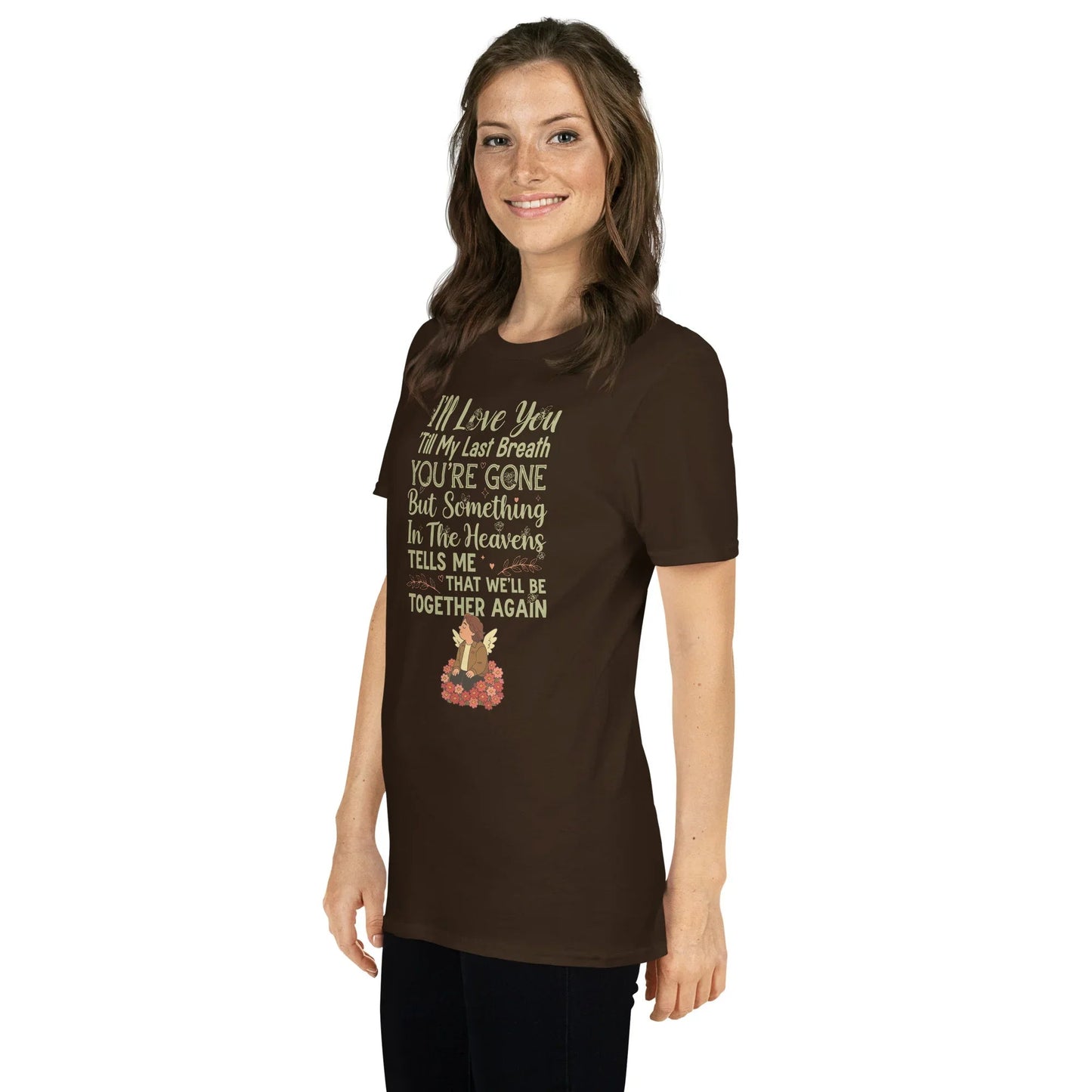 Lewis Capaldi "Something In The Heavens" Lyric T-Shirt | Unisex Cotton Tee T-shirt Alcyone213k