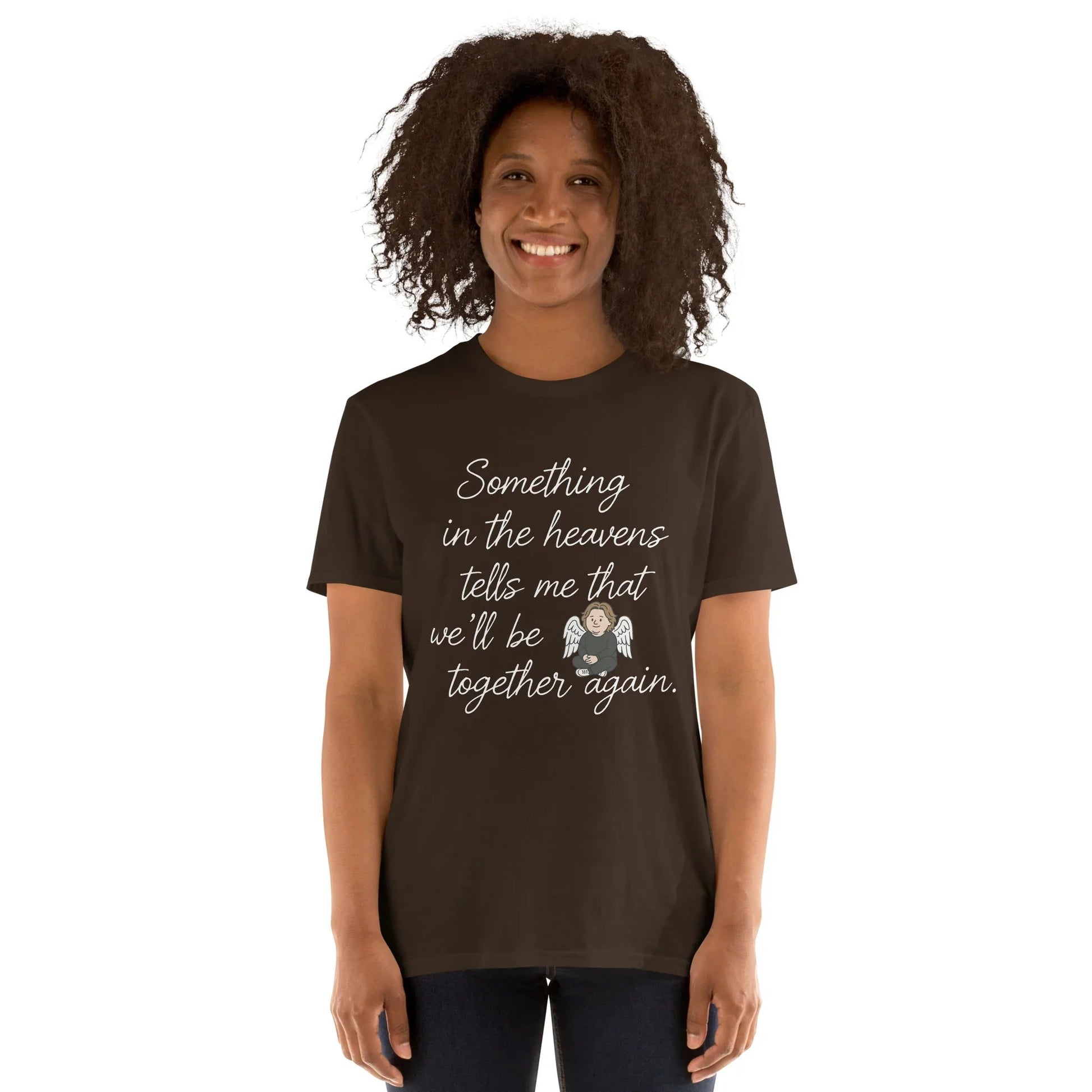 Lewis Capaldi "Something In The Heavens" Lyric T-Shirt - Black Unisex Tee T-shirt Alcyone213k