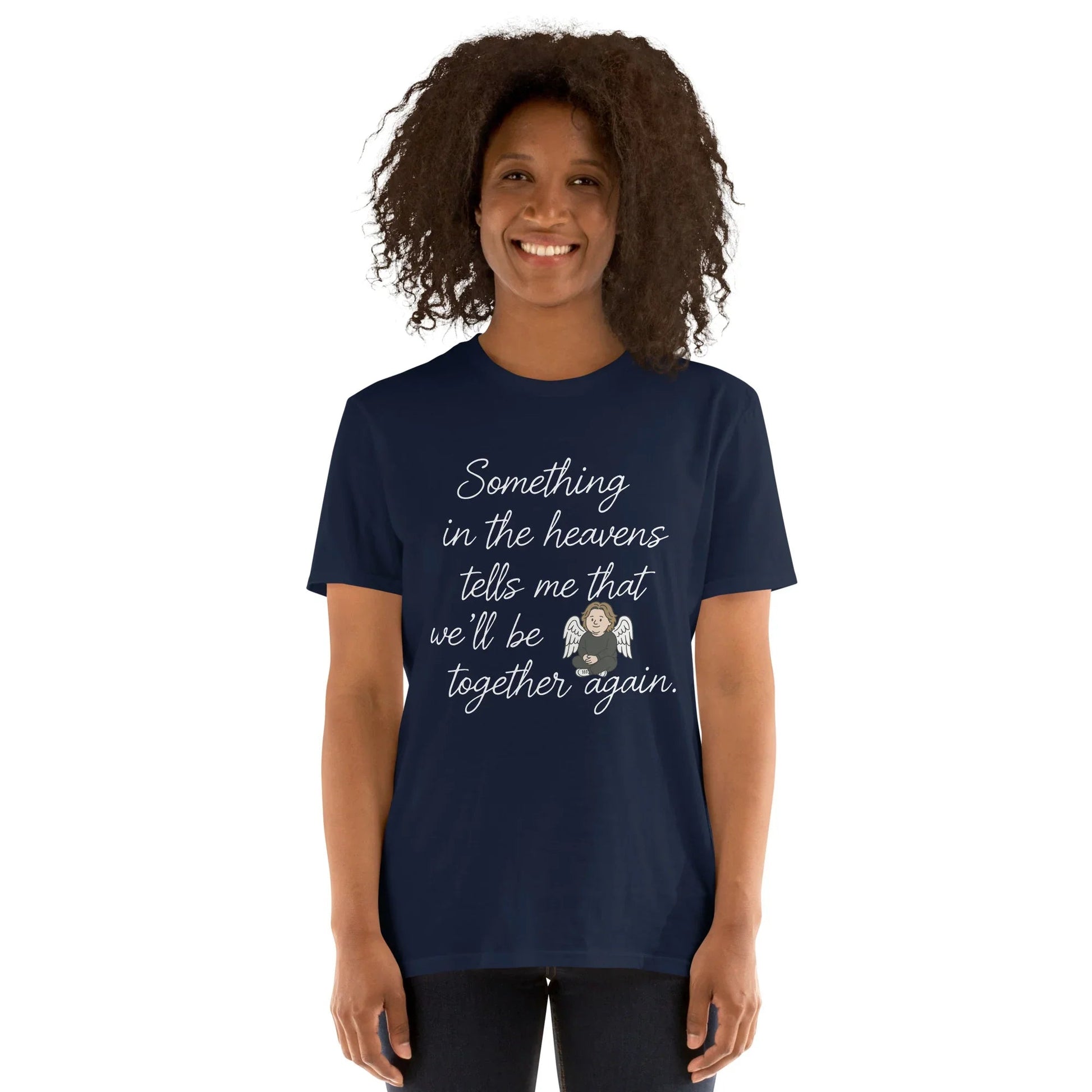 Lewis Capaldi "Something In The Heavens" Lyric T-Shirt - Black Unisex Tee T-shirt Alcyone213k