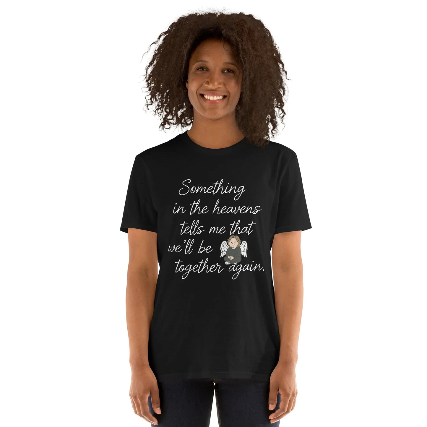Lewis Capaldi "Something In The Heavens" Lyric T-Shirt - Black Unisex Tee T-shirt Alcyone213k