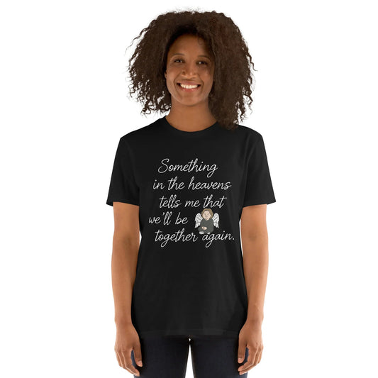 Lewis Capaldi "Something In The Heavens" Lyric T-Shirt - Black Unisex Tee T-shirt Alcyone213k