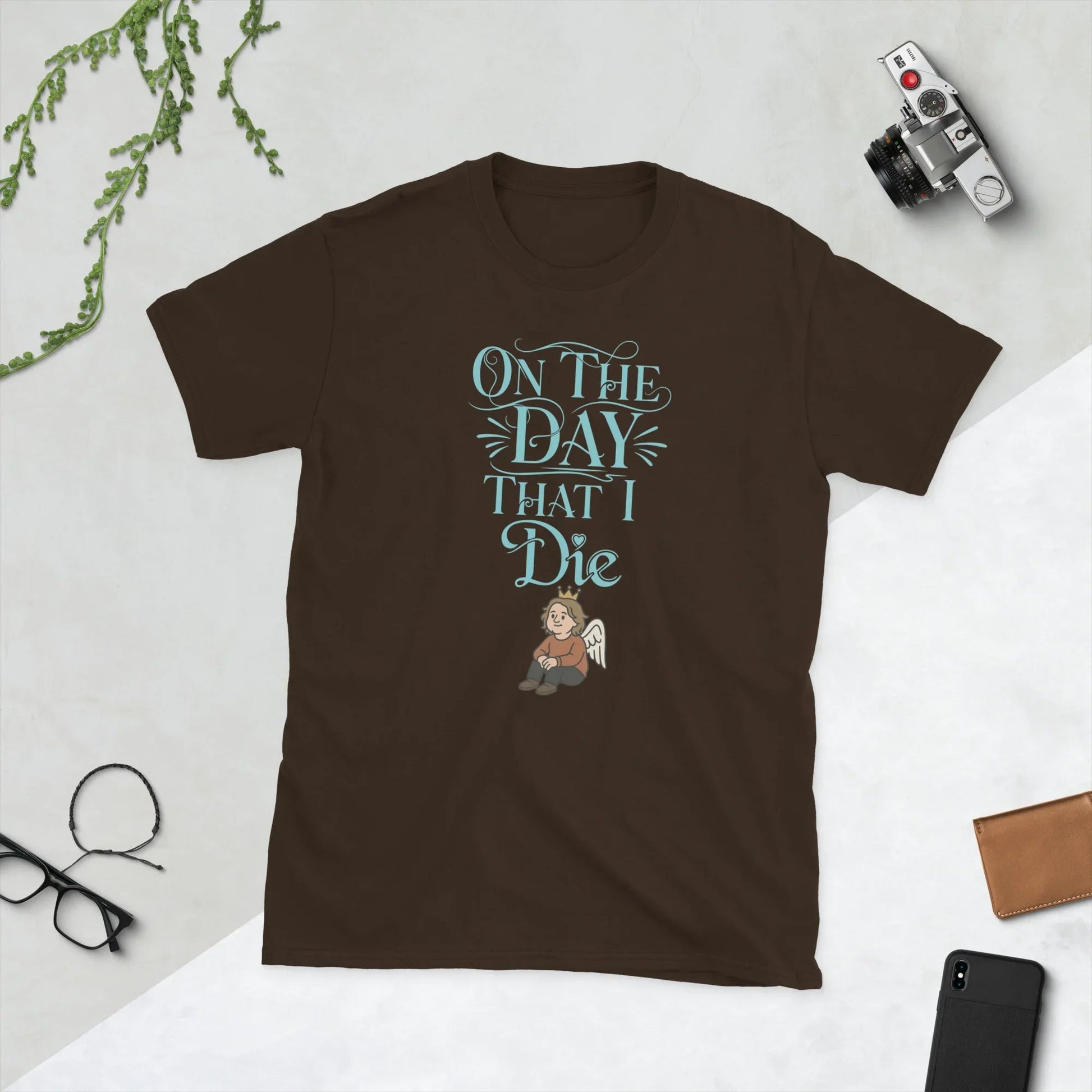 Lewis Capaldi "On The Day That I Die" Lyric T-Shirt - Black Unisex Tee T-shirt Alcyone213k