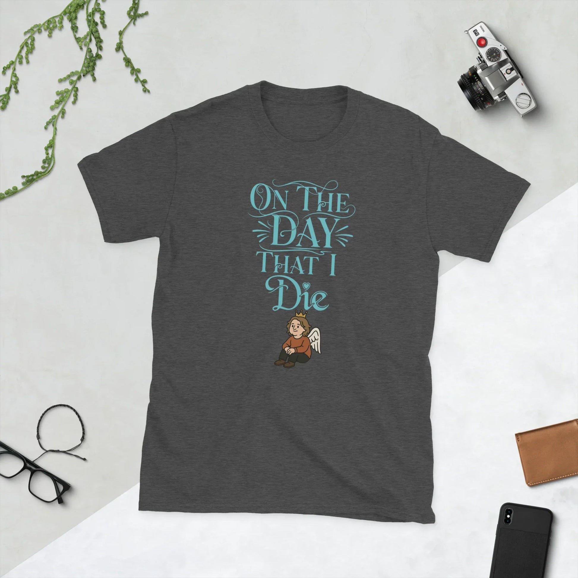 Lewis Capaldi "On The Day That I Die" Lyric T-Shirt - Black Unisex Tee T-shirt Alcyone213k