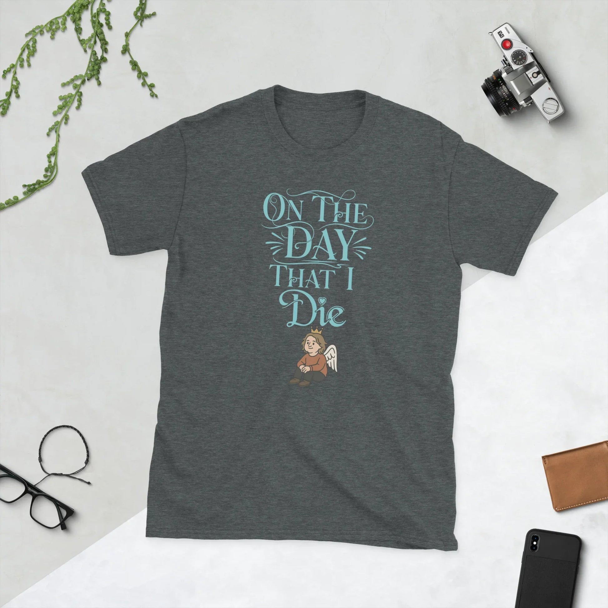 Lewis Capaldi "On The Day That I Die" Lyric T-Shirt - Black Unisex Tee T-shirt Alcyone213k