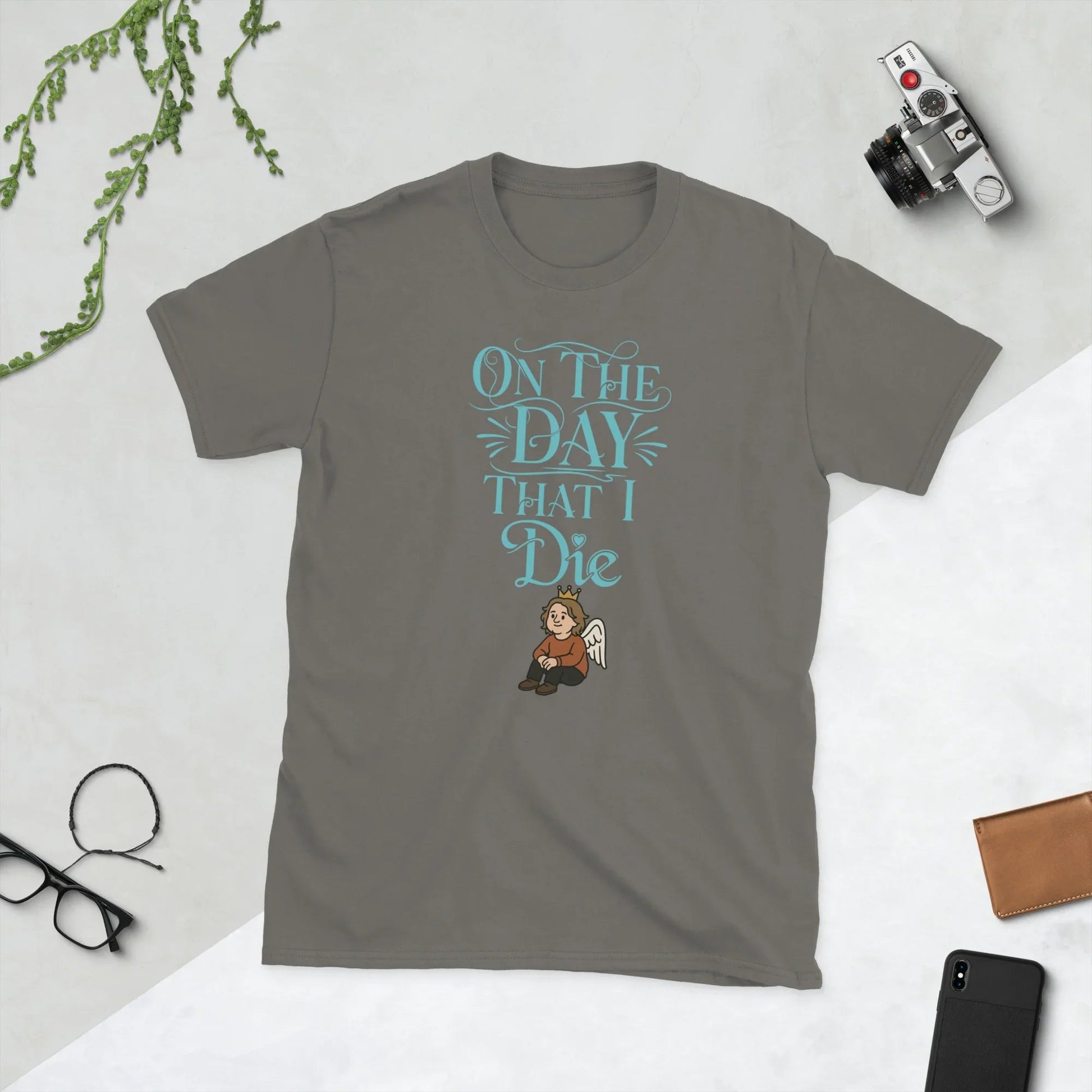 Lewis Capaldi "On The Day That I Die" Lyric T-Shirt - Black Unisex Tee T-shirt Alcyone213k