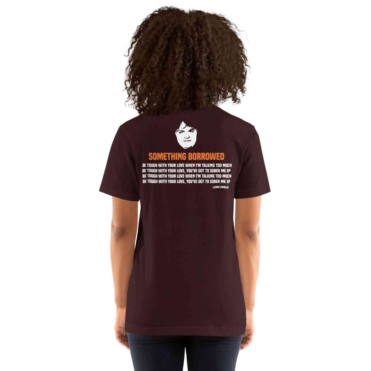 Lewis Capaldi Lyrics T-Shirt | Unisex Cotton Comfort | Something Borrowed Design - Alcyone213k