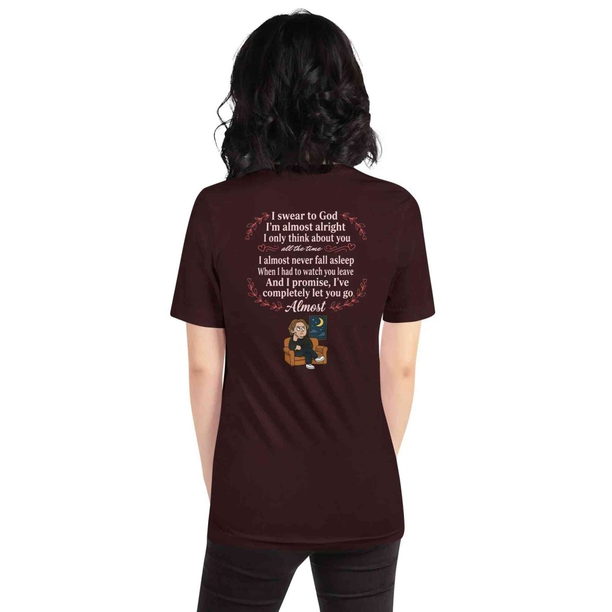 Lewis Capaldi "Almost" Lyrics T-Shirt | Unisex Cotton Fan Merch Alcyone213k