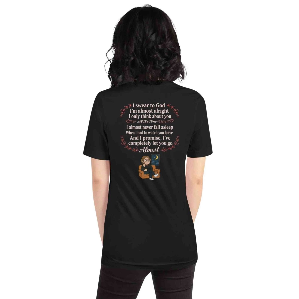 Lewis Capaldi "Almost" Lyrics T-Shirt | Unisex Cotton Fan Merch Alcyone213k