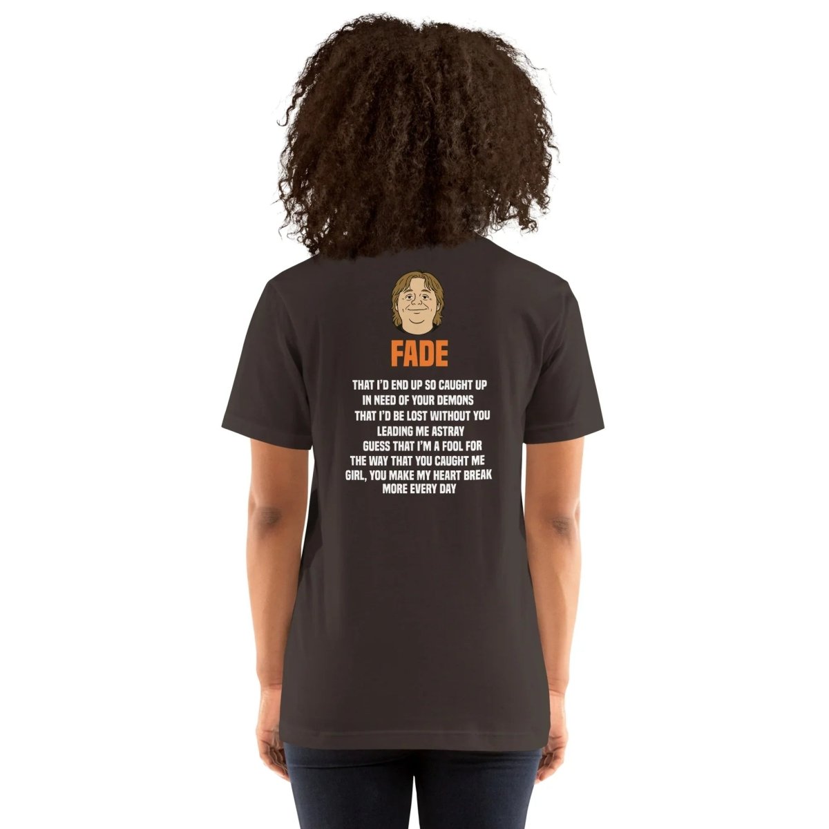 Lewis Capaldi Lyrics T-Shirt | Unisex Fade Design Cotton Tee Alcyone213k