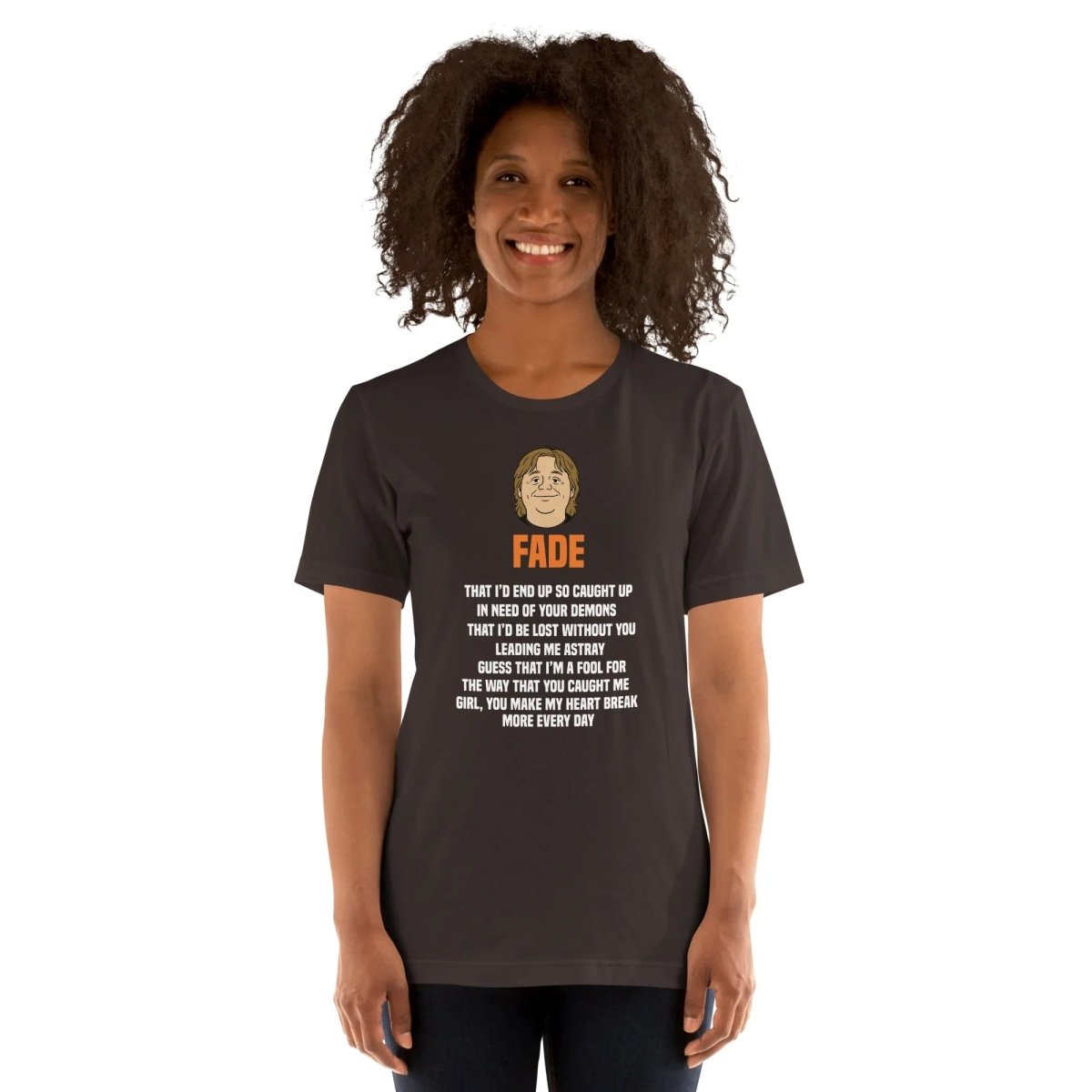 Lewis Capaldi Lyrics T-Shirt | Unisex Fade Design Cotton Tee Alcyone213k