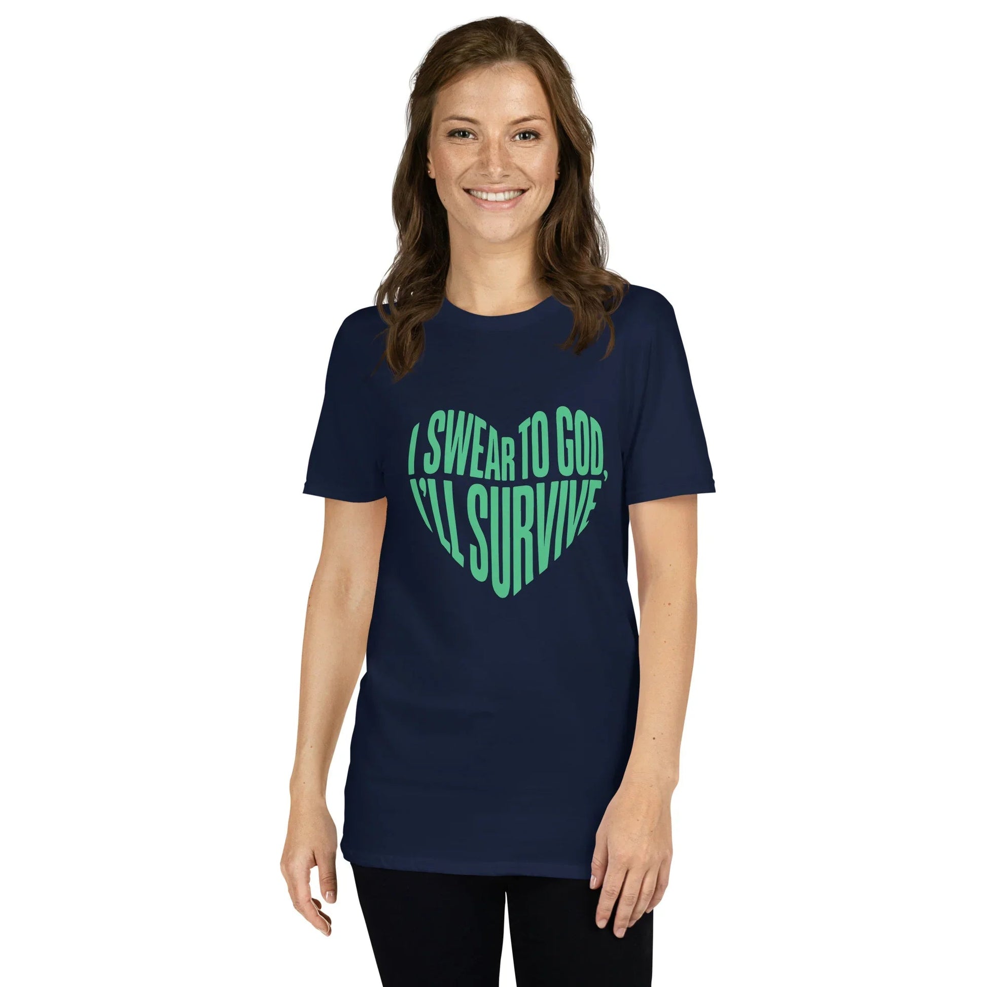 Lewis Capaldi Survive Lyrics T-Shirt | Unisex Cotton Graphic Tee T-shirt Alcyone213k