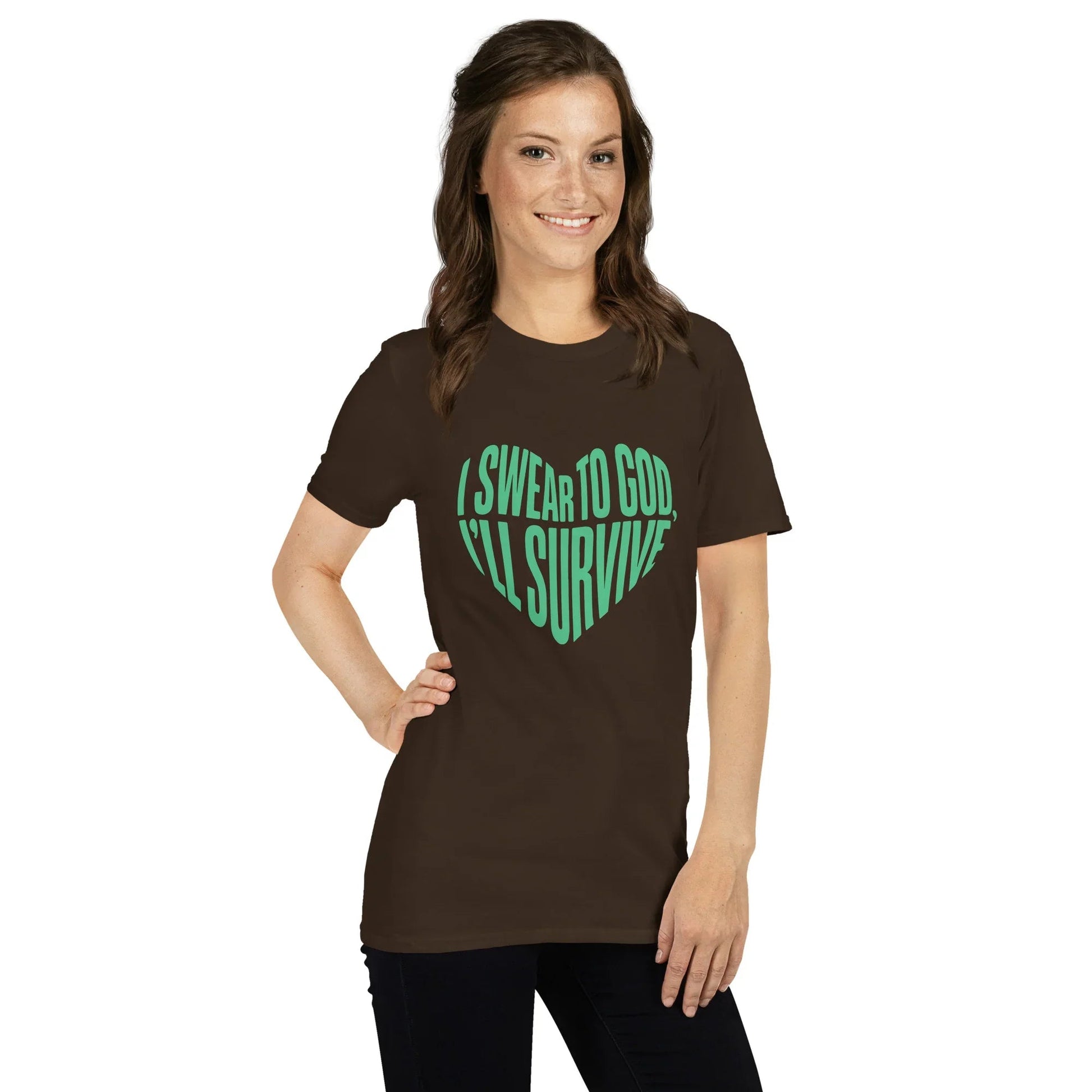 Lewis Capaldi Survive Lyrics T-Shirt | Unisex Cotton Graphic Tee T-shirt Alcyone213k