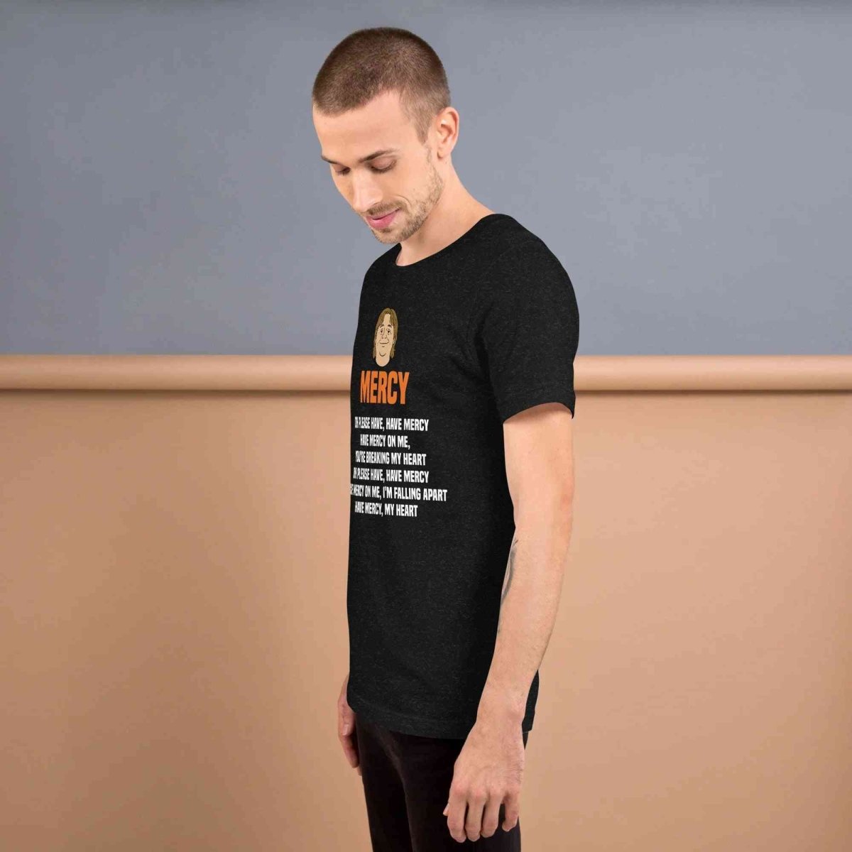 Lewis Capaldi Mercy Lyrics T-Shirt | Unisex Cotton Fan Merch Alcyone213k