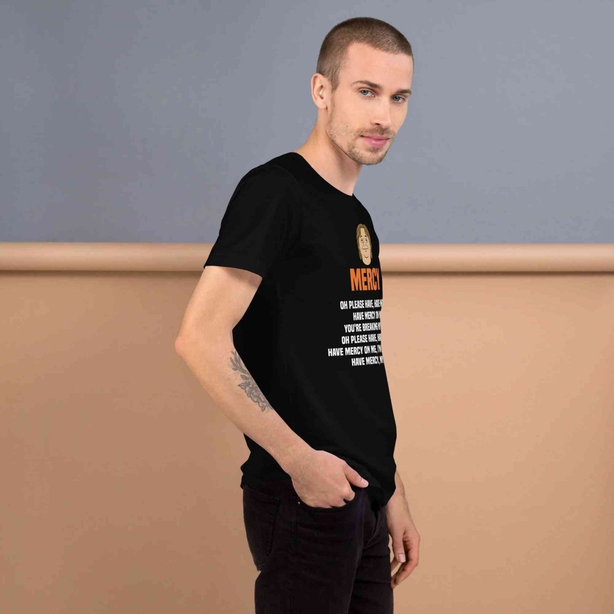 Lewis Capaldi Mercy Lyrics T-Shirt | Unisex Cotton Fan Merch Alcyone213k