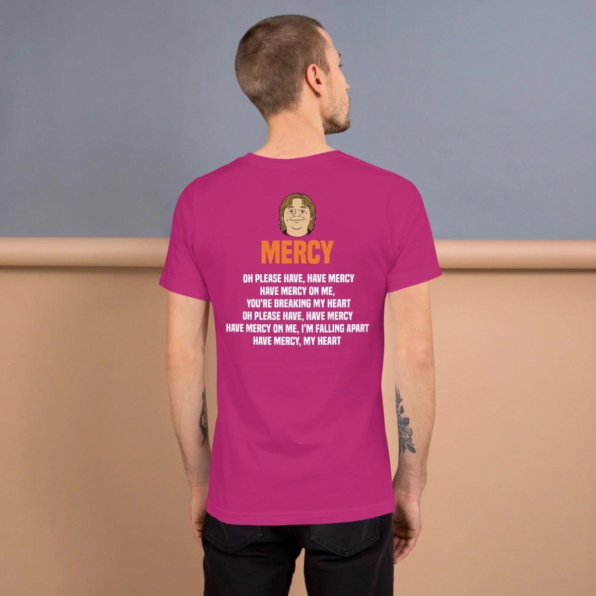 Lewis Capaldi Mercy Lyrics T-Shirt | Unisex Cotton Fan Merch Alcyone213k