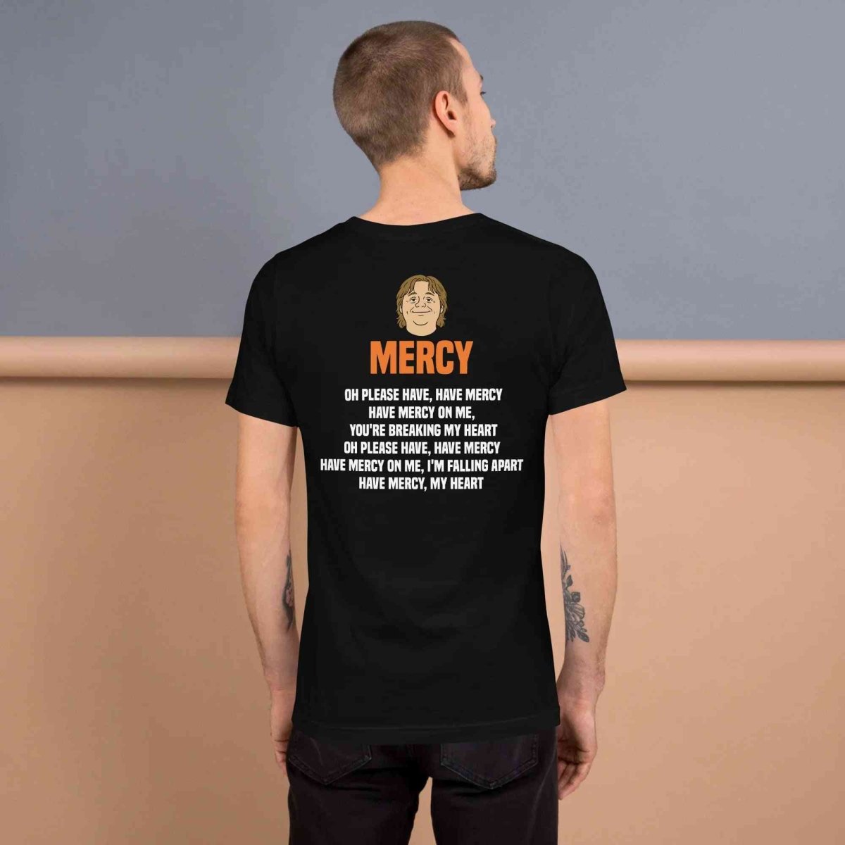 Lewis Capaldi Mercy Lyrics T-Shirt | Unisex Cotton Fan Merch Alcyone213k