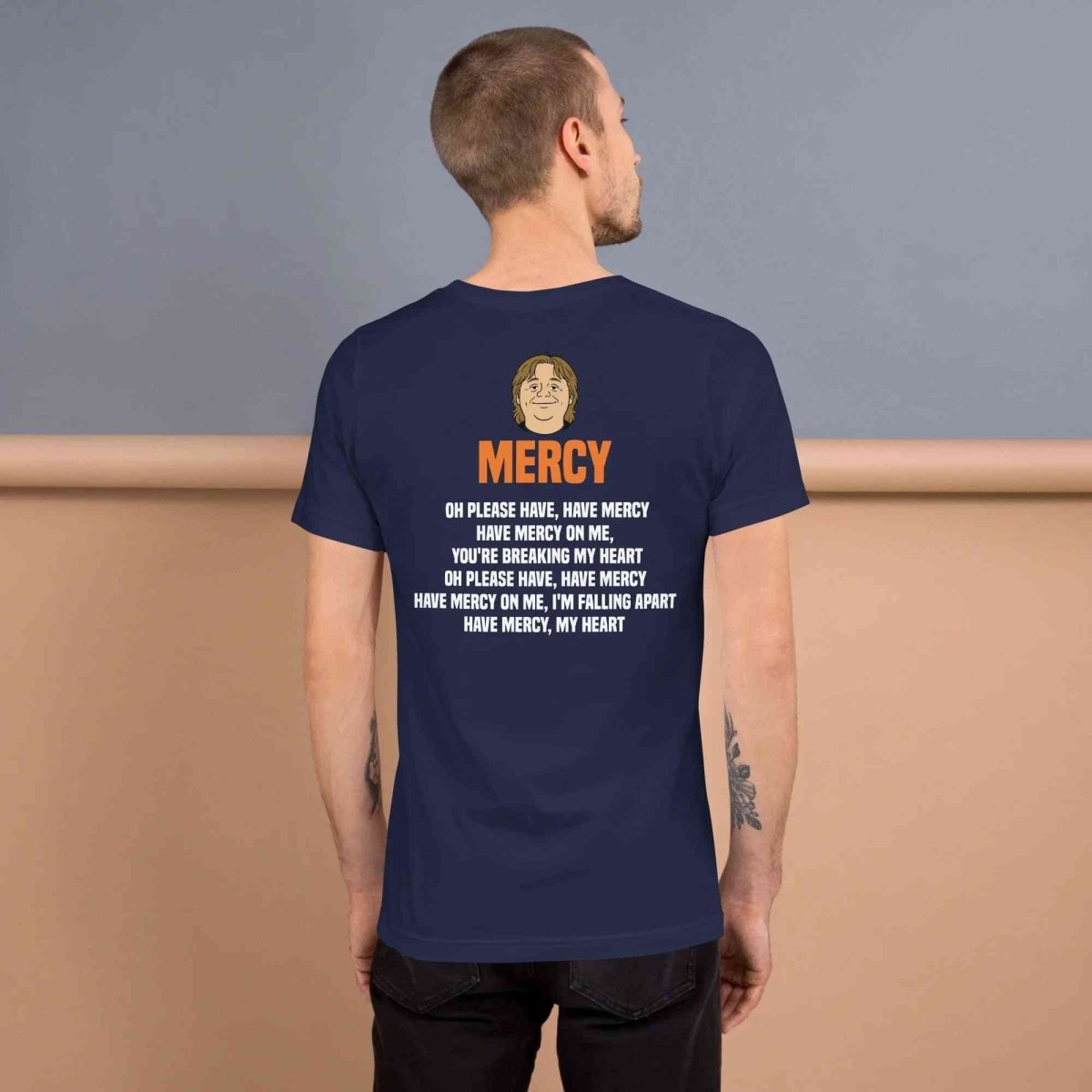 Lewis Capaldi Mercy Lyrics T-Shirt | Unisex Cotton Fan Merch Alcyone213k