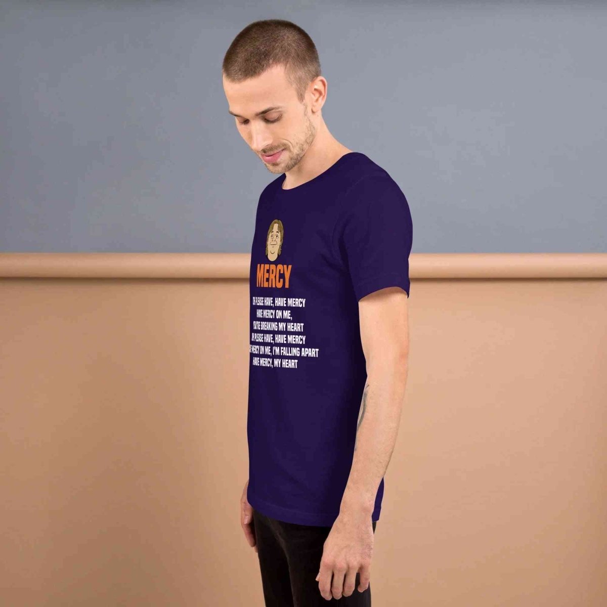 Lewis Capaldi Mercy Lyrics T-Shirt | Unisex Cotton Fan Merch Alcyone213k