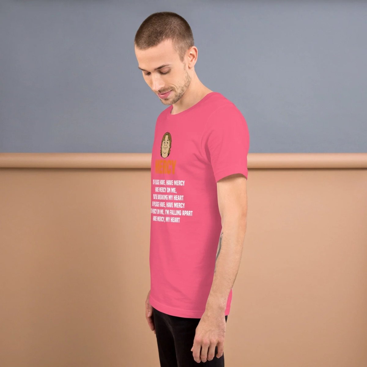 Lewis Capaldi Mercy Lyrics T-Shirt | Unisex Cotton Fan Merch Alcyone213k