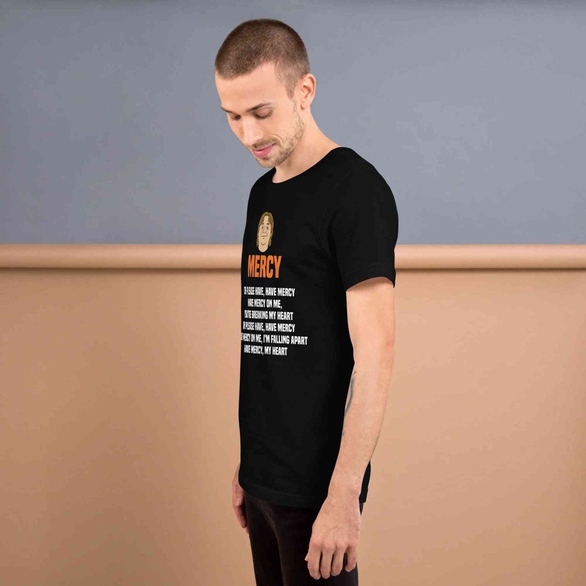Lewis Capaldi Mercy Lyrics T-Shirt | Unisex Cotton Fan Merch Alcyone213k