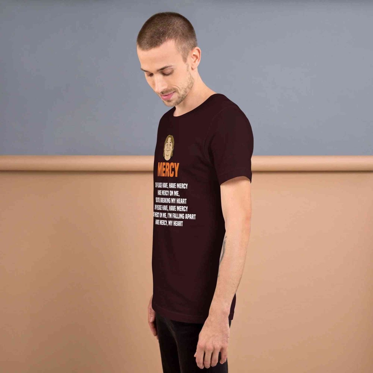 Lewis Capaldi Mercy Lyrics T-Shirt | Unisex Cotton Fan Merch Alcyone213k