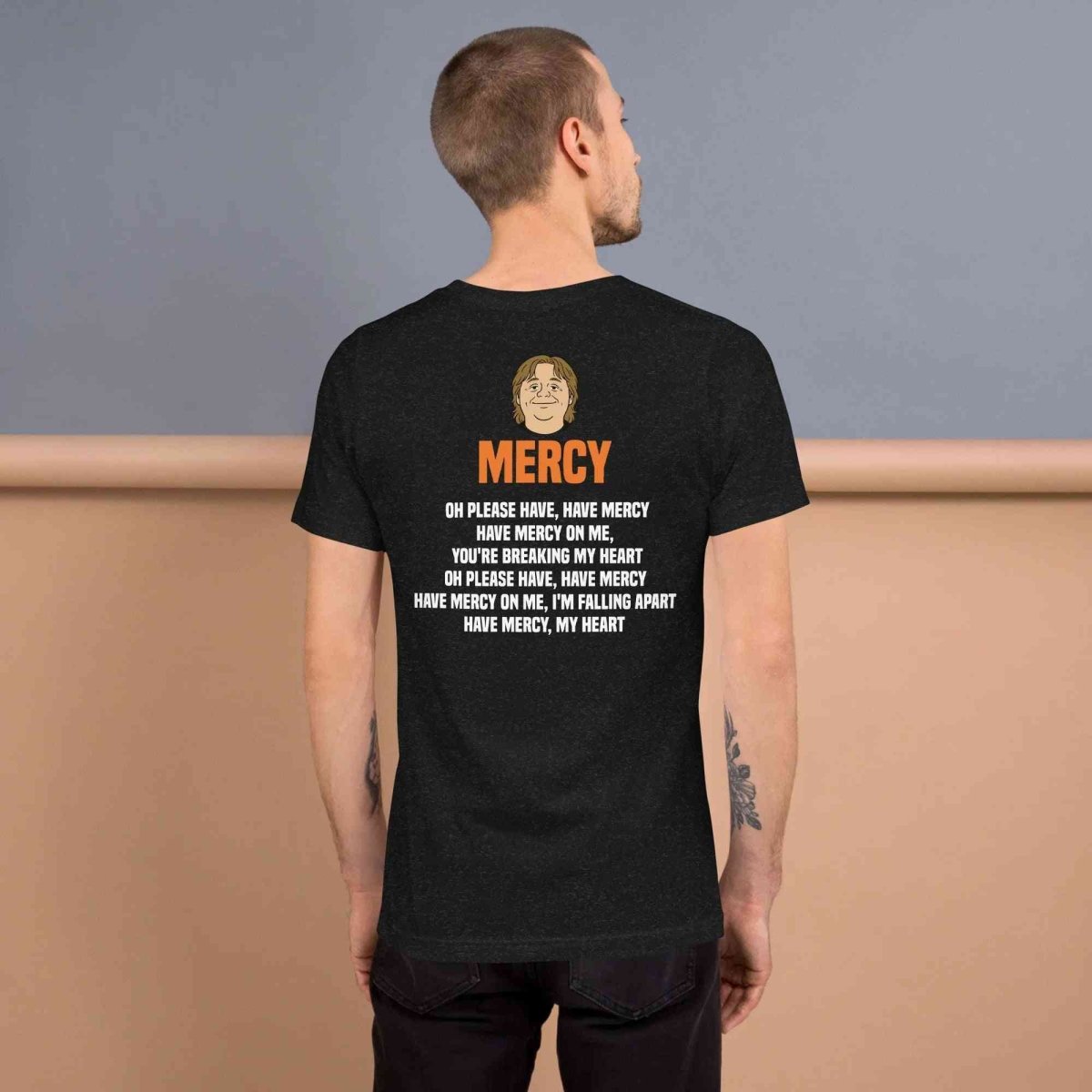 Lewis Capaldi Mercy Lyrics T-Shirt | Unisex Cotton Fan Merch Alcyone213k