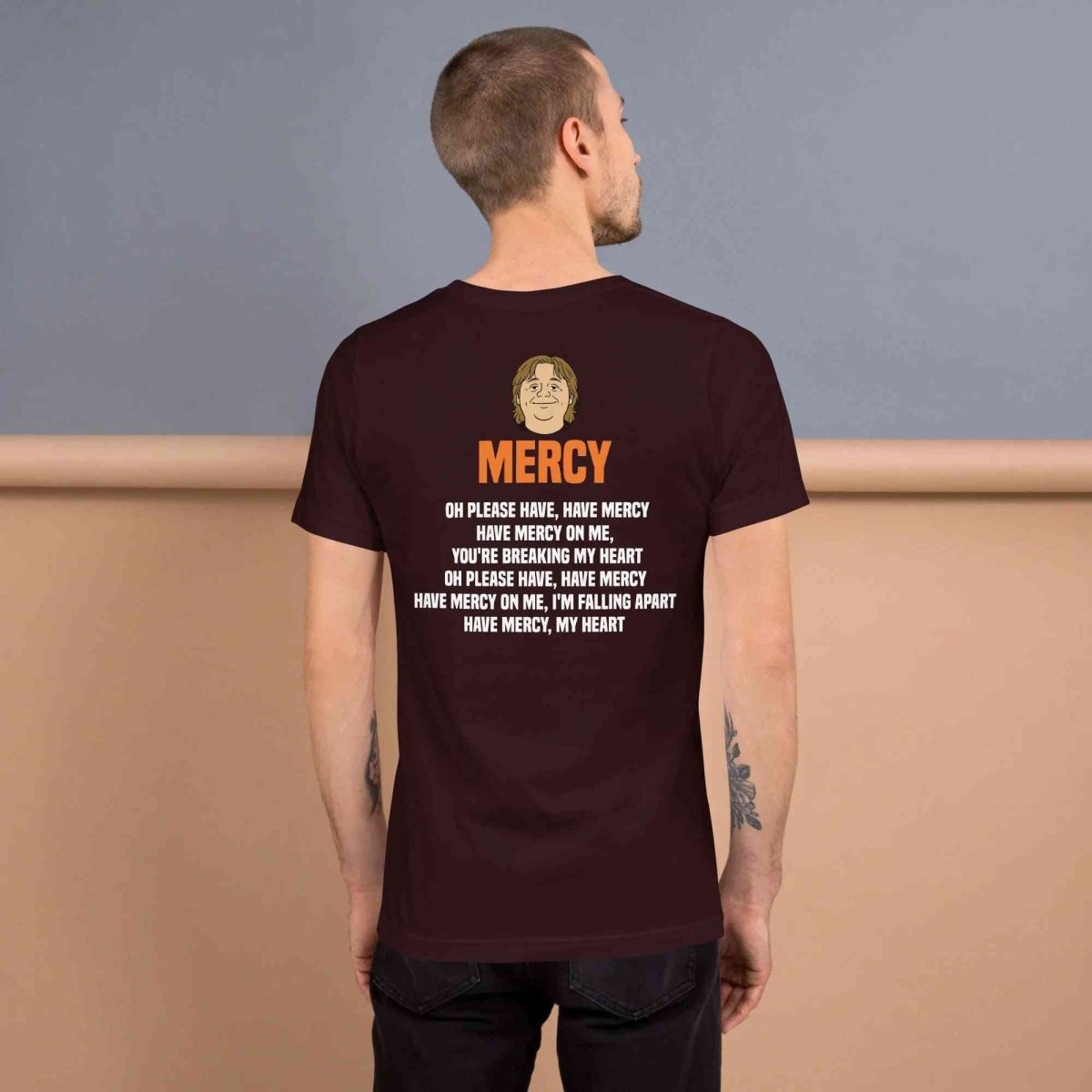 Lewis Capaldi Mercy Lyrics T-Shirt | Unisex Cotton Fan Merch Alcyone213k
