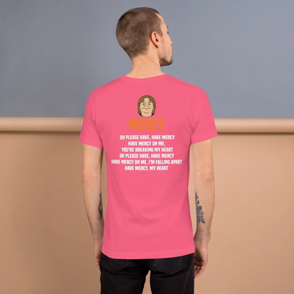 Lewis Capaldi Mercy Lyrics T-Shirt | Unisex Cotton Fan Merch Alcyone213k
