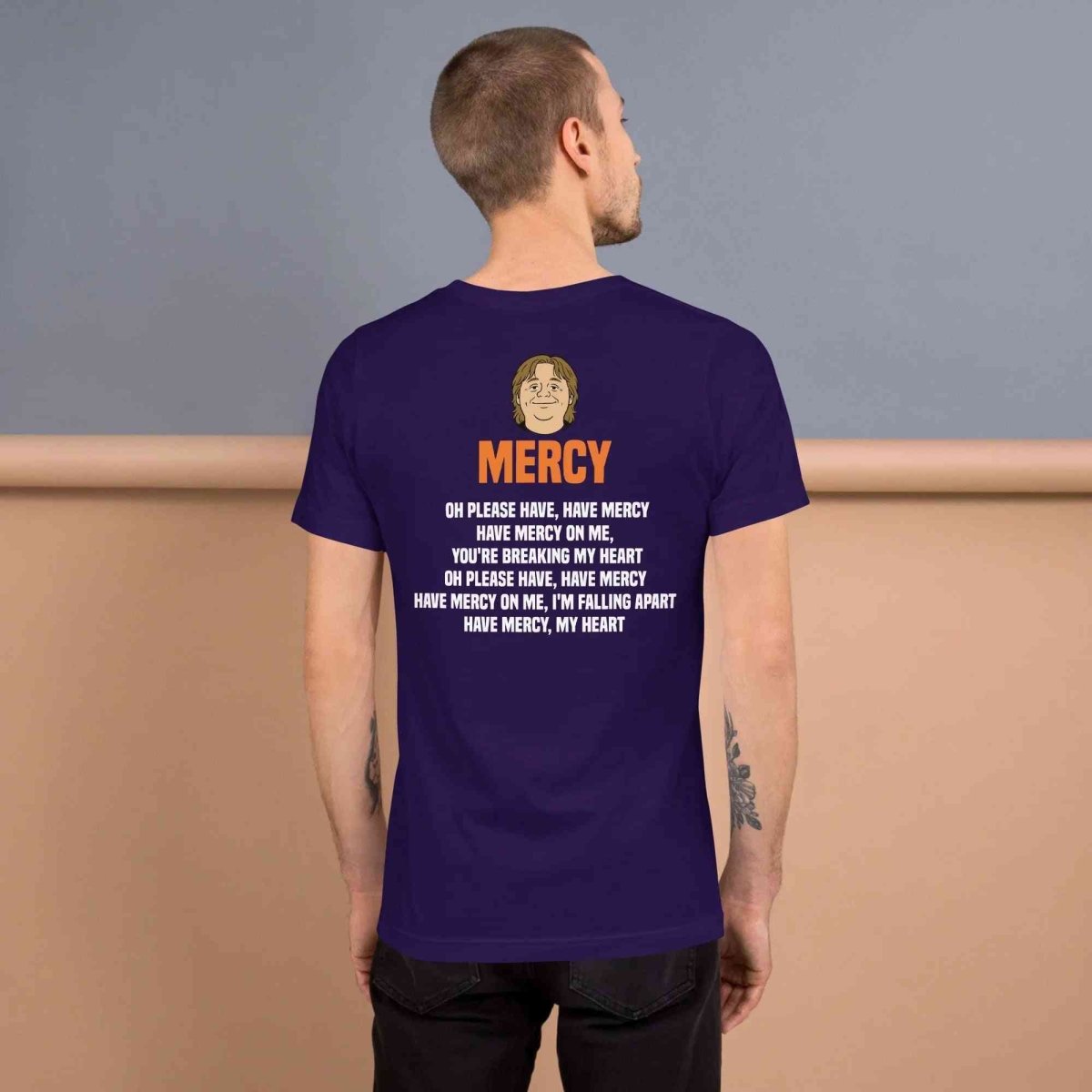 Lewis Capaldi Mercy Lyrics T-Shirt | Unisex Cotton Fan Merch Alcyone213k