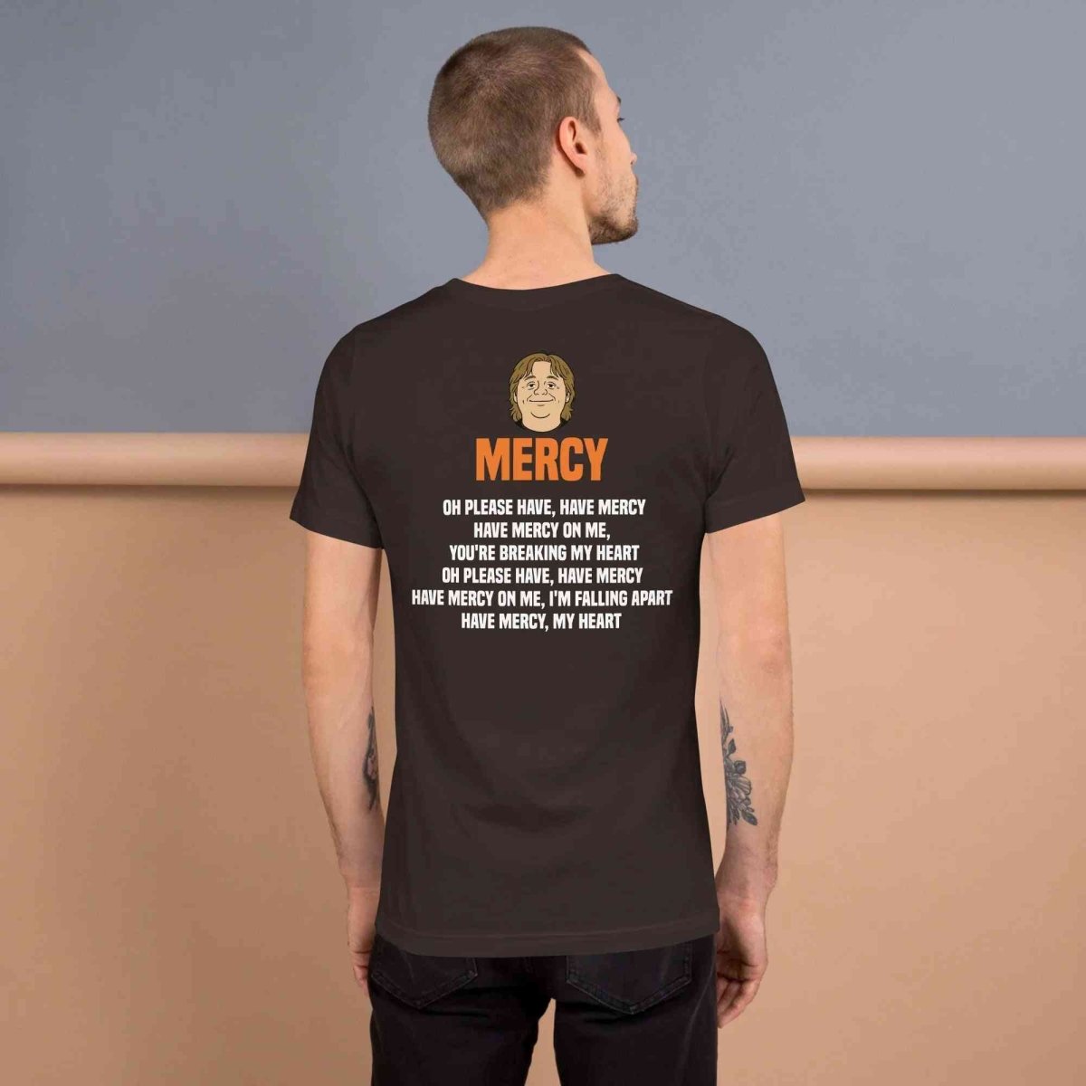 Lewis Capaldi Mercy Lyrics T-Shirt | Unisex Cotton Fan Merch Alcyone213k