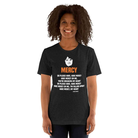 Lewis Capaldi Mercy Lyrics T-Shirt | Unisex Cotton Fan Tee Alcyone213k