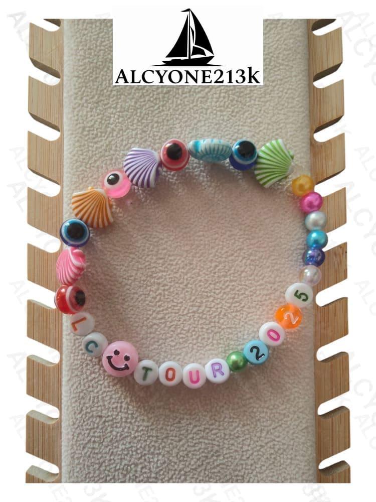 Lewis Capaldi Mystery Bracelets Pack of 10 | Colorful Alphabet Beads Bracelet Alcyone213k