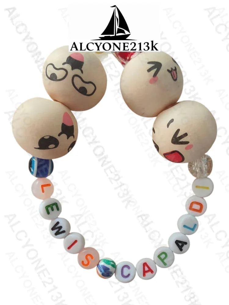 Lewis Capaldi Mystery Bracelets Pack of 10 | Colorful Alphabet Beads Bracelet Alcyone213k