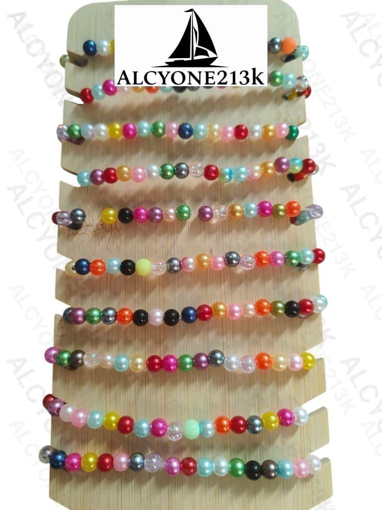 Lewis Capaldi Mystery Bracelets Pack of 10 | Colorful Alphabet Beads Bracelet Alcyone213k