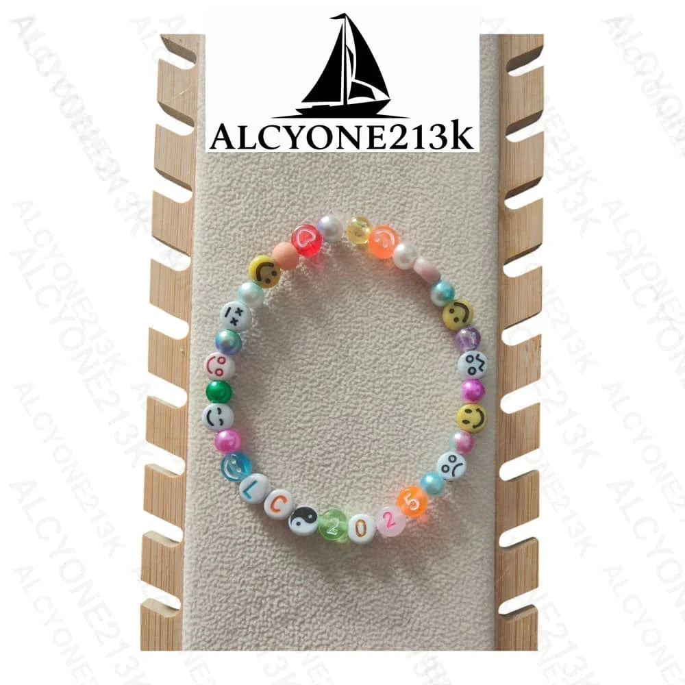 Lewis Capaldi Mystery Bracelets Pack of 10 | Colorful Alphabet Beads Bracelet Alcyone213k