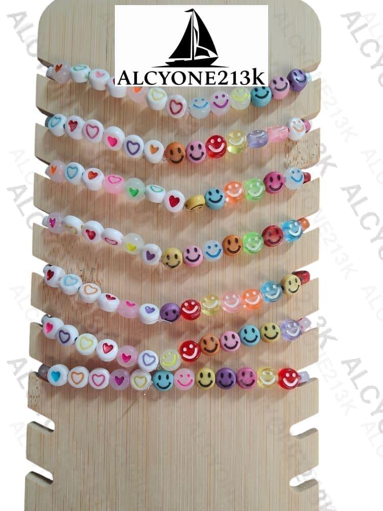 Lewis Capaldi Mystery Bracelets Pack of 10 | Colorful Alphabet Beads Bracelet Alcyone213k