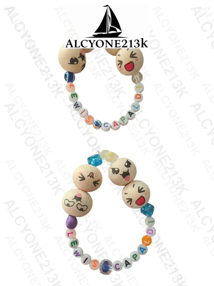 Lewis Capaldi Mystery Bracelets Pack of 10 | Colorful Alphabet Beads Bracelet Alcyone213k