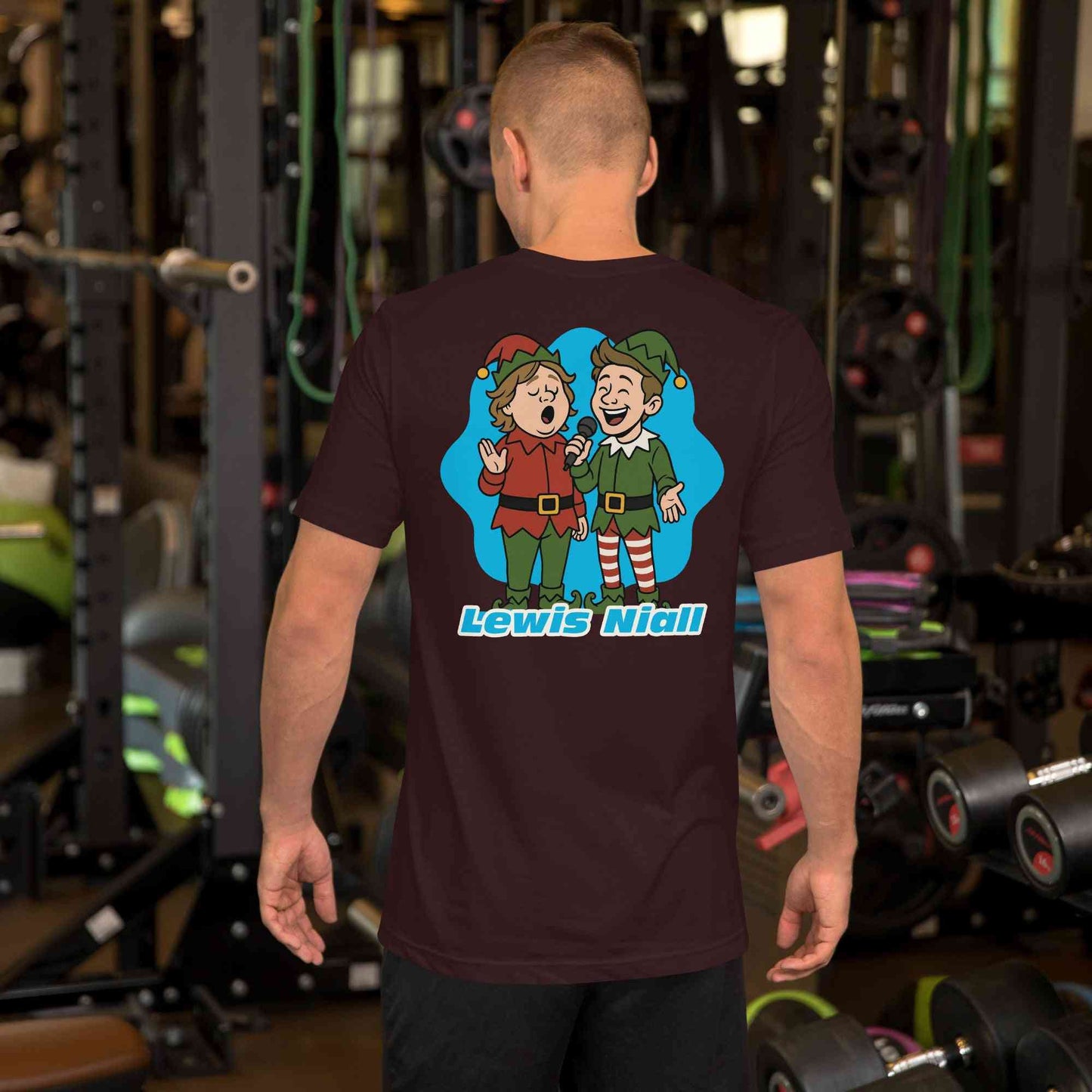 Lewis Capaldi & Niall Horan Christmas T-Shirt | Unisex Cotton Holiday Tee Alcyone213k