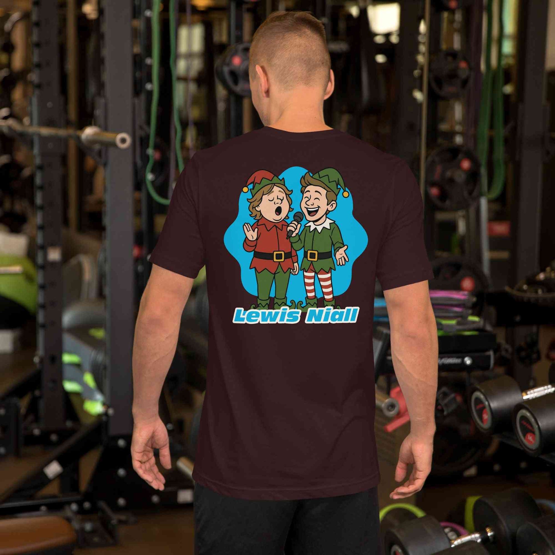 Lewis Capaldi & Niall Horan Christmas T-Shirt | Unisex Cotton Holiday Tee Alcyone213k