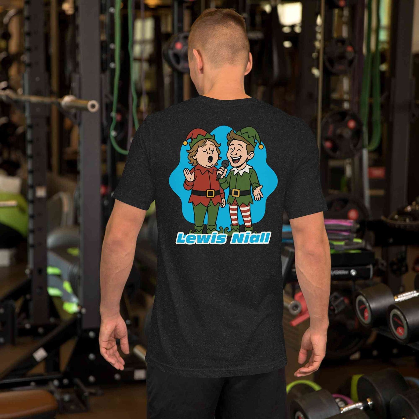 Lewis Capaldi & Niall Horan Christmas T-Shirt | Unisex Cotton Holiday Tee Alcyone213k