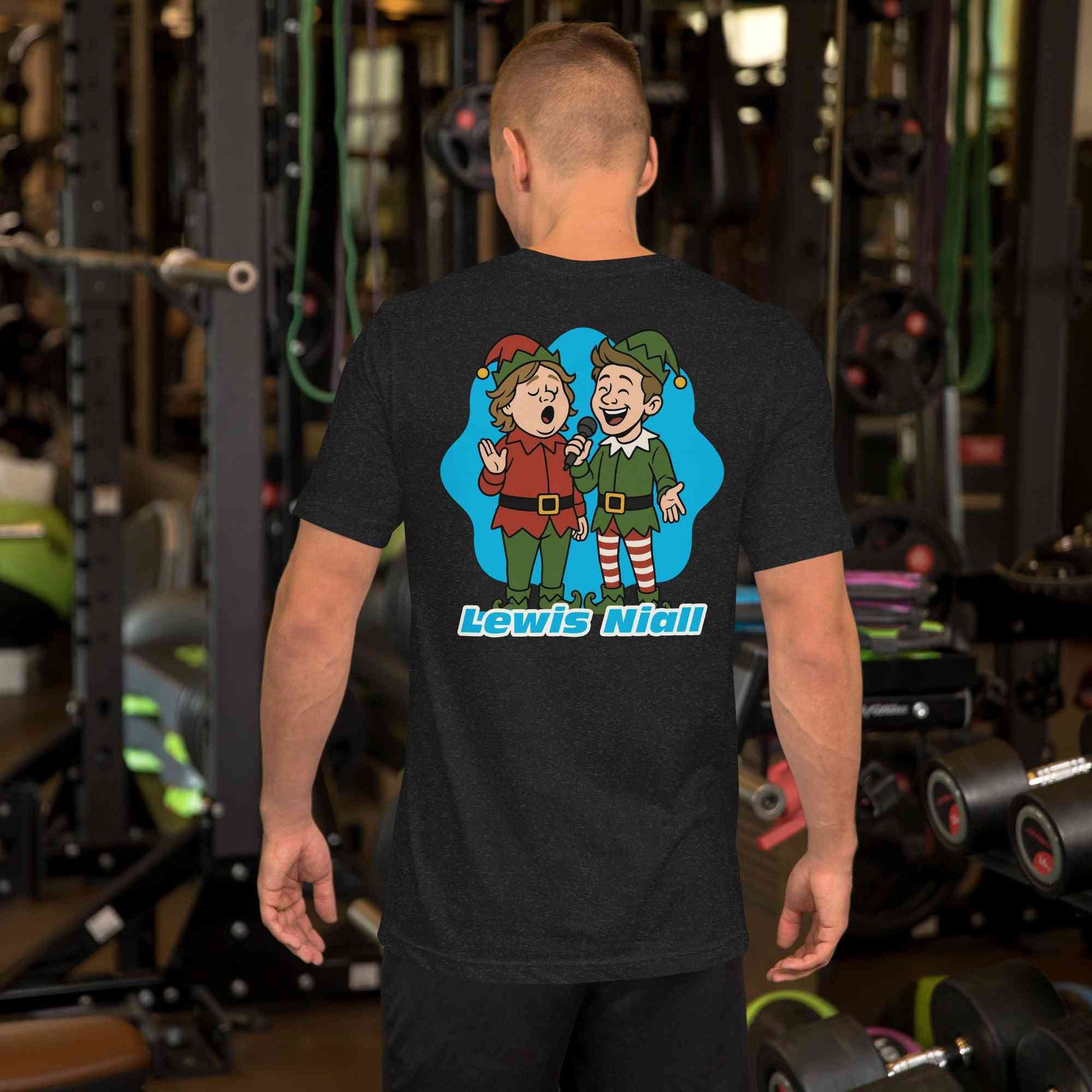 Lewis Capaldi & Niall Horan Christmas T-Shirt | Unisex Cotton Holiday Tee Alcyone213k