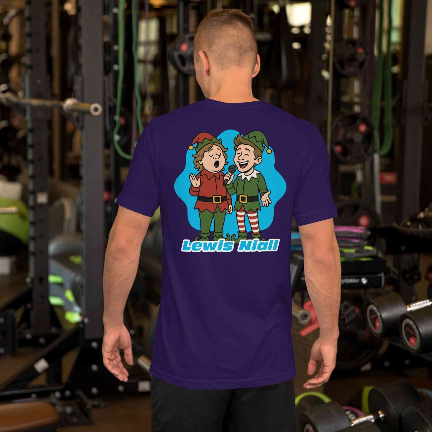 Lewis Capaldi & Niall Horan Christmas T-Shirt | Unisex Cotton Holiday Tee Alcyone213k