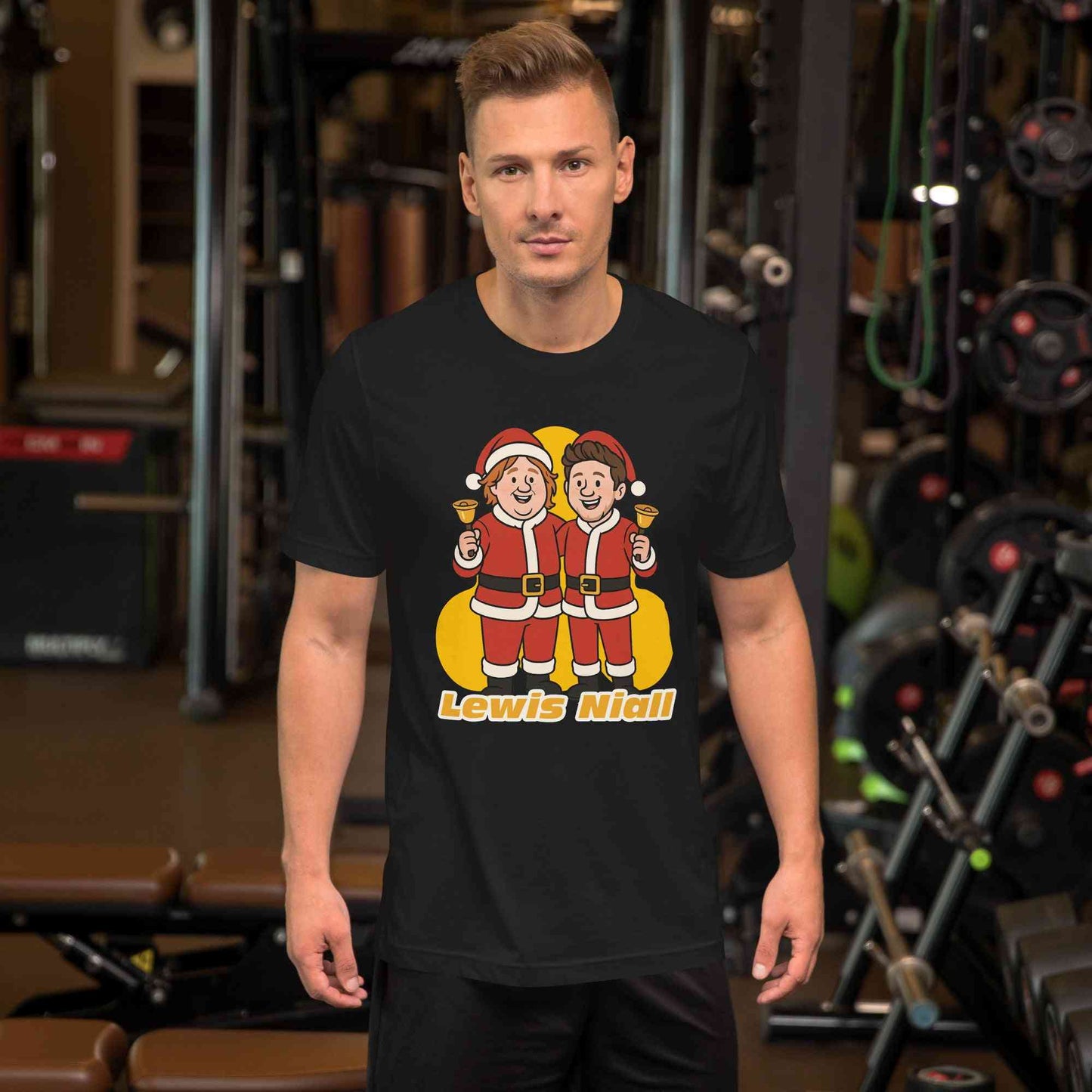 Lewis Capaldi Niall Horan Christmas T-Shirt | Unisex Holiday Graphic Tee Alcyone213k