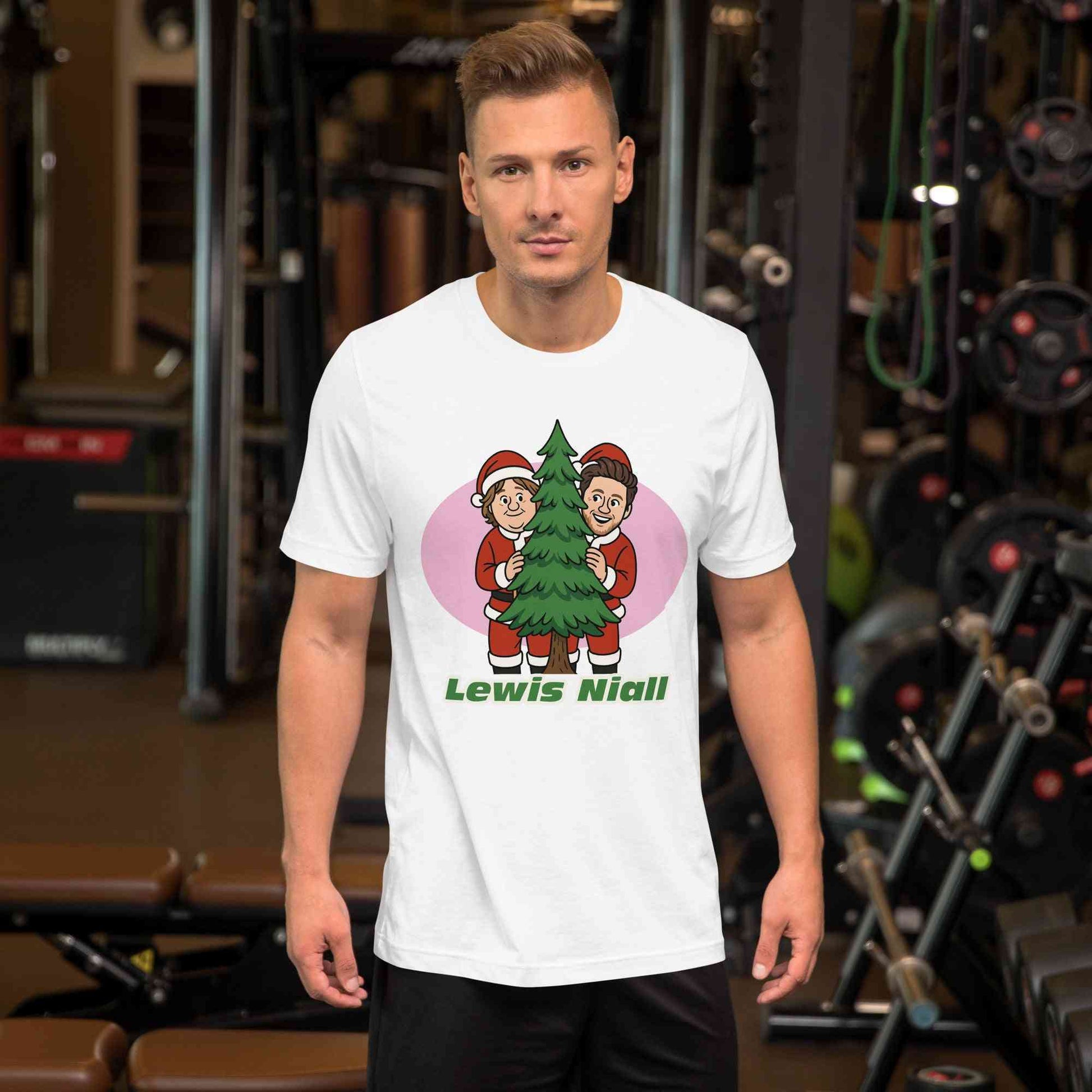 Lewis Capaldi & Niall Horan Christmas T-Shirt | Unisex Holiday Fan Apparel Alcyone213k