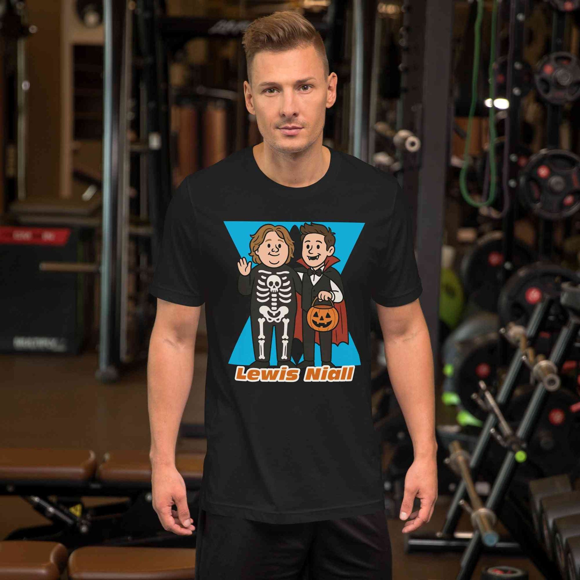 Lewis Capaldi Niall Horan Halloween T-Shirt | Unisex Music Fan Apparel Alcyone213k