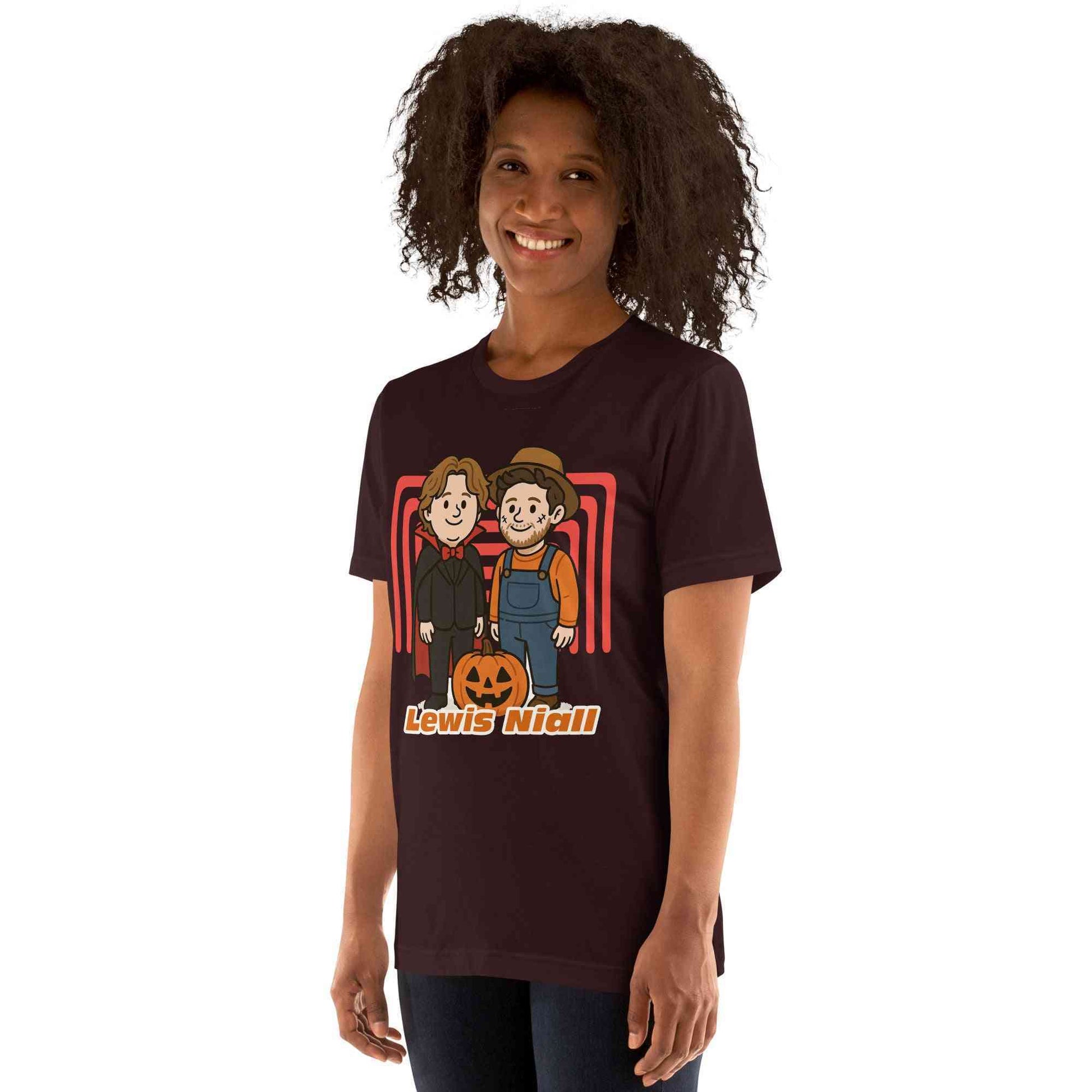 Lewis Capaldi & Niall Horan Halloween T-Shirt | Unisex Fan Apparel Alcyone213k