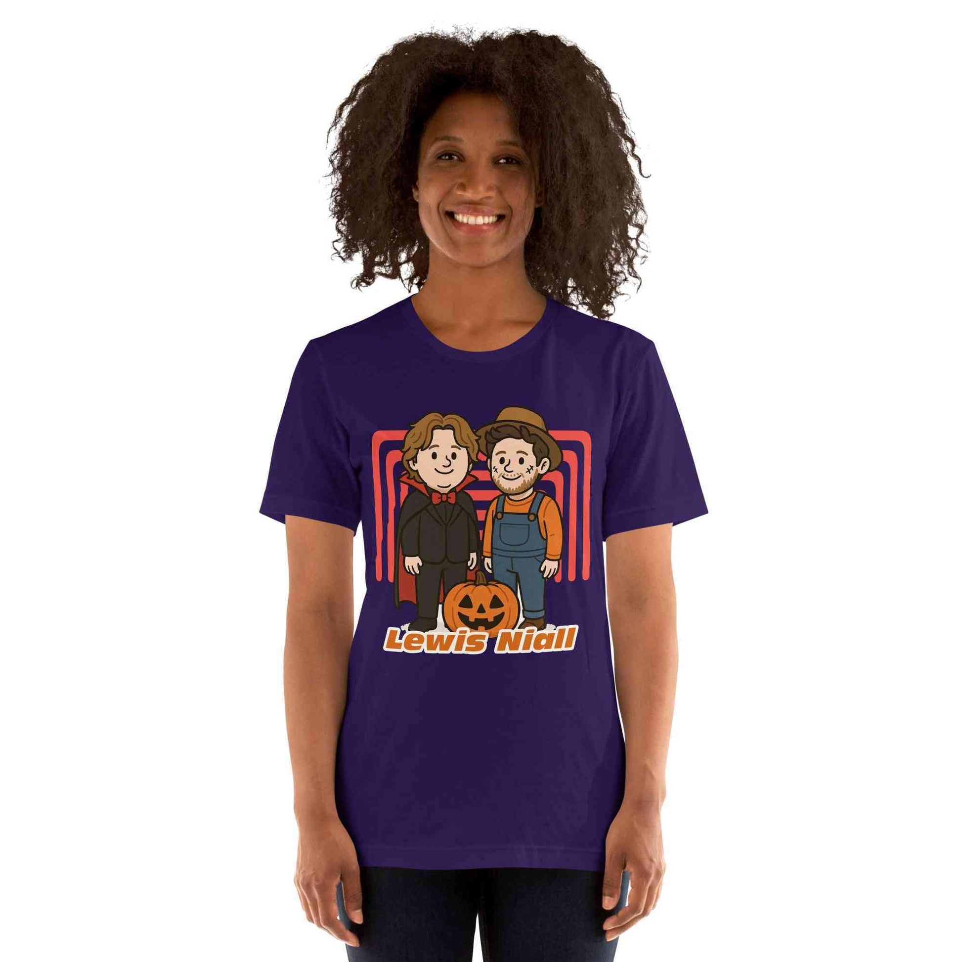 Lewis Capaldi & Niall Horan Halloween T-Shirt | Unisex Fan Apparel Alcyone213k