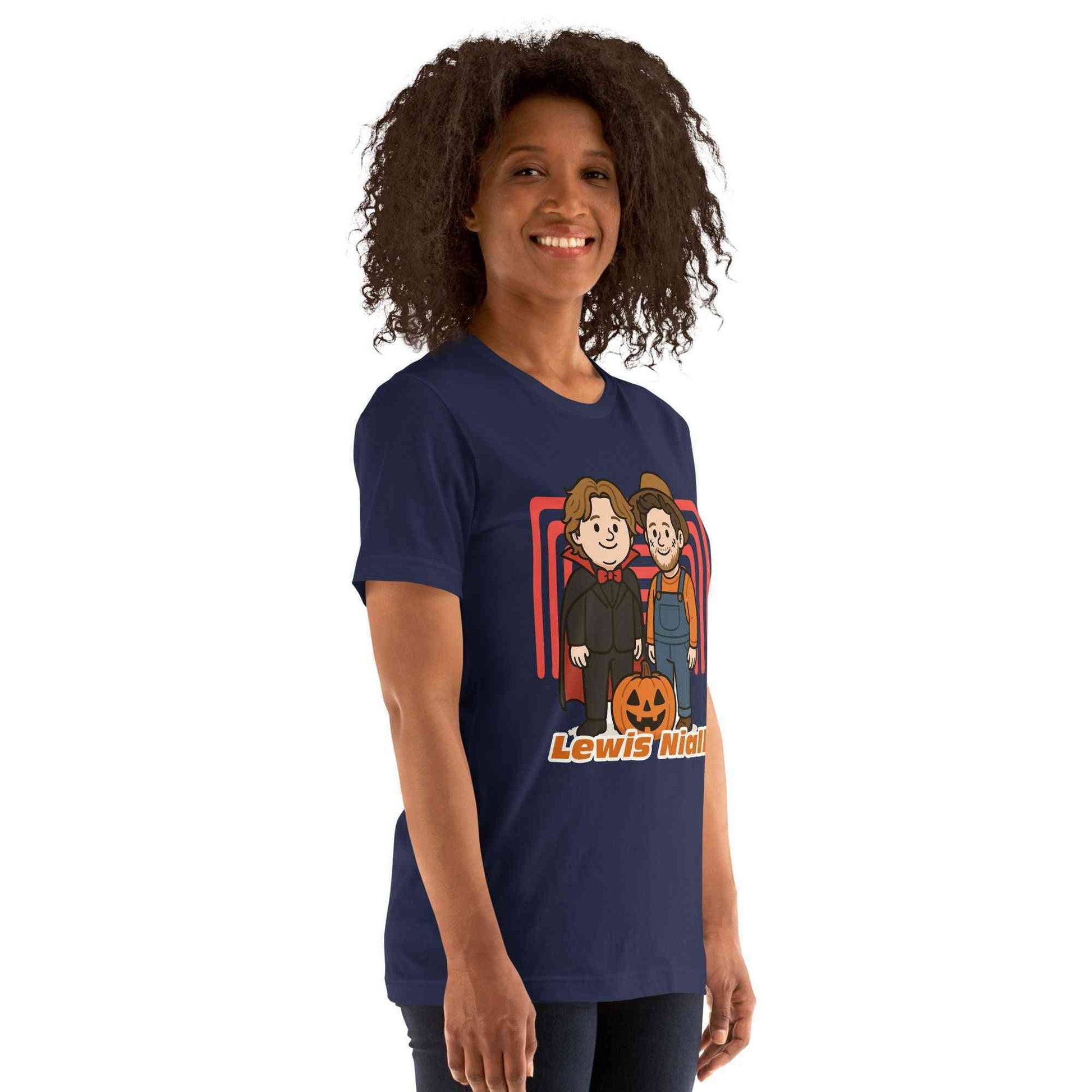 Lewis Capaldi & Niall Horan Halloween T-Shirt | Unisex Fan Apparel Alcyone213k